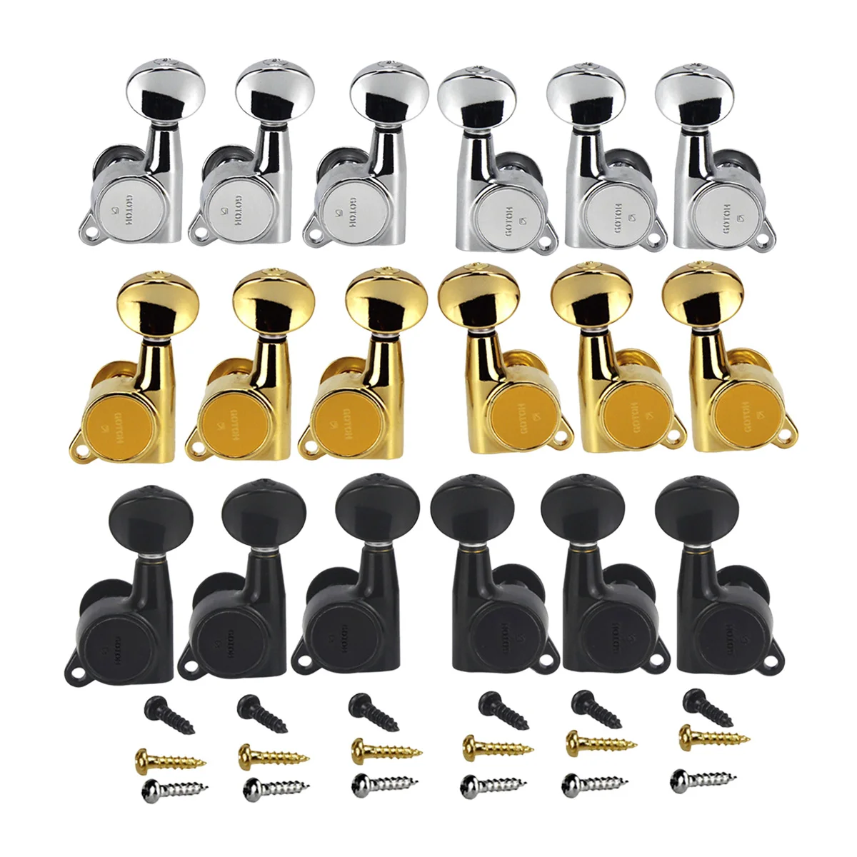 Оригинальные GOTOH SG381 05 Электрогитары Колки тюнеры ключи 3L3R Сделано в