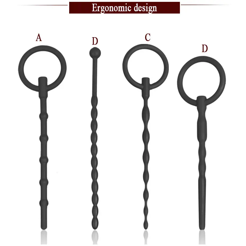 Силиконовая уретра мужской пенис вилка трубка для растяжки катетеры Женский