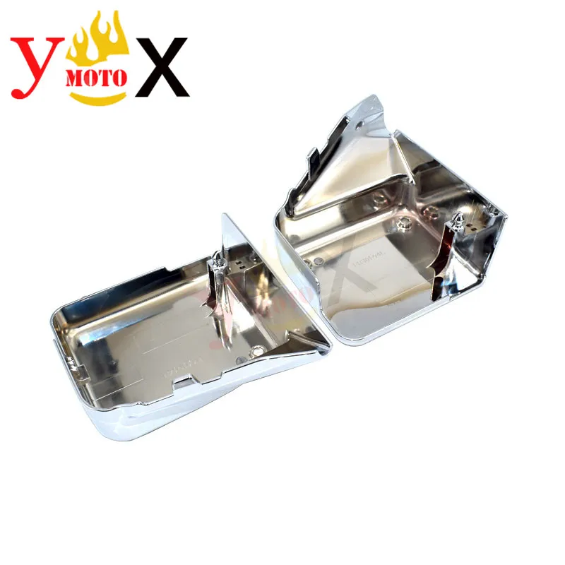 VT750 мотоциклетная хромированная крышка из АБС пластика боковая защита для