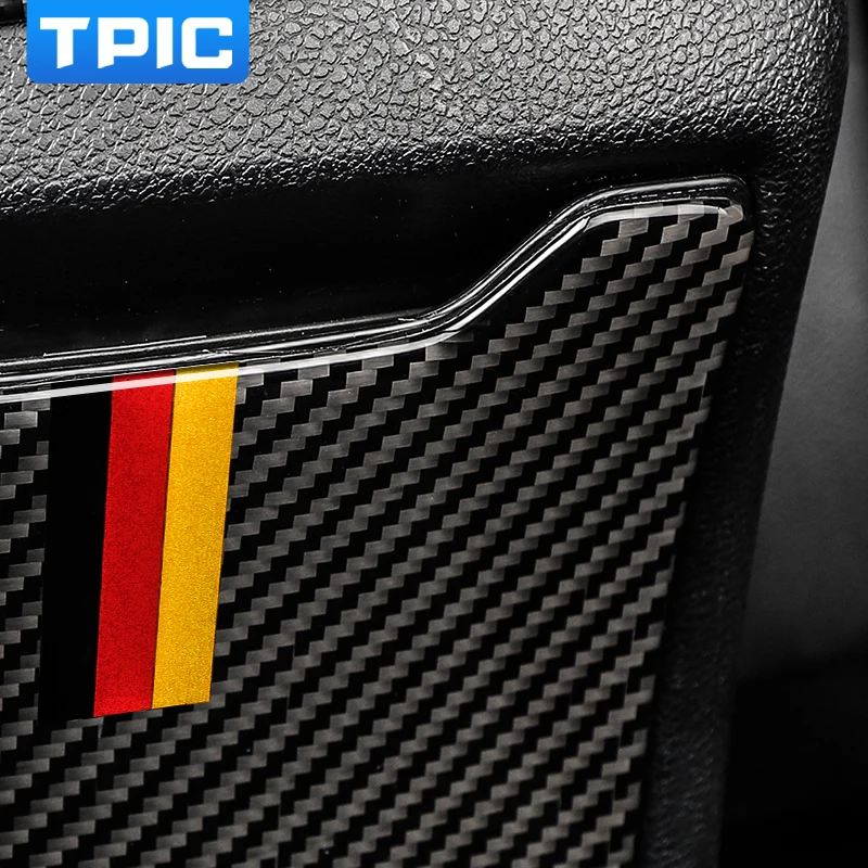 TPIC наклейка из углеродного волокна для Mercedes C Class W205 C180 C200 GLC аксессуары задний