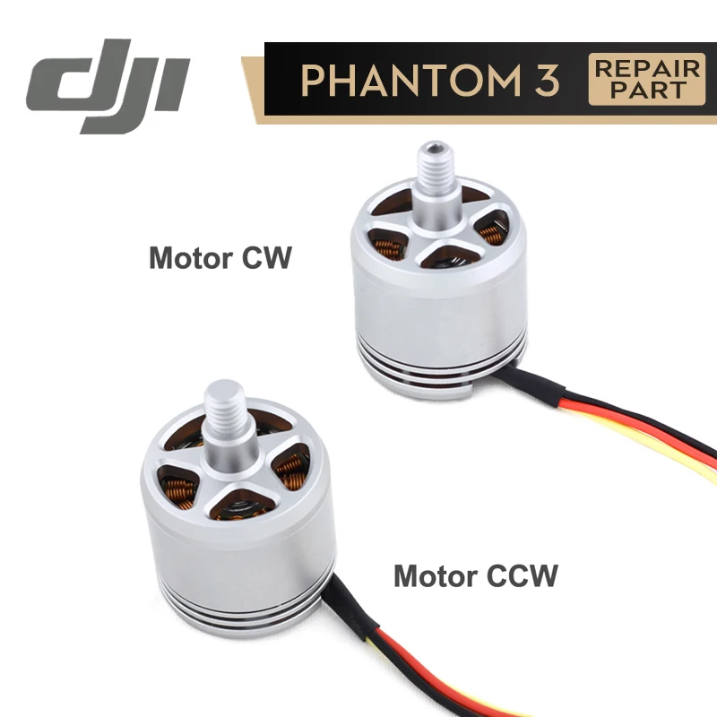 DJI Phantom 3 двигатель 2312A CW/CCW Для Phantom3 оригинальные аксессуары Запчасти 1 шт
