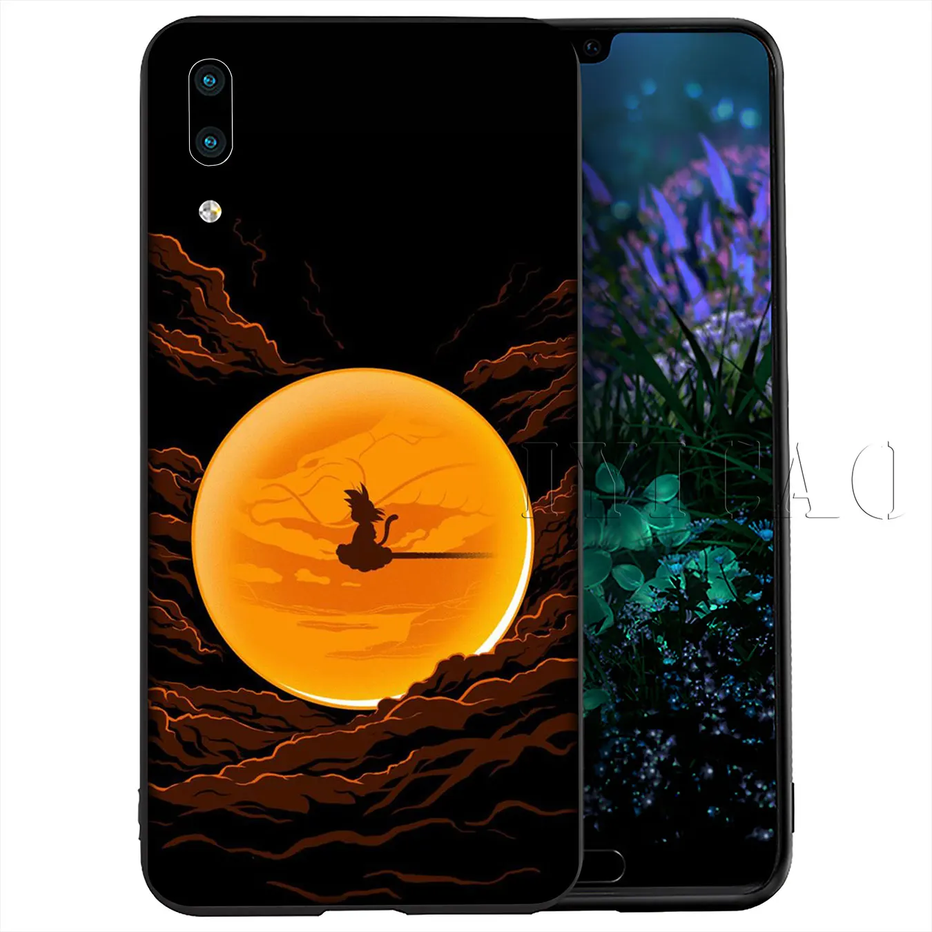 Мягкий чехол IYICAO Dragon Ball Son Goku DragonBall z для Huawei Y9 Y7 Y6 Prime 2019 Honor 20 8C 8X 8 9 9X 10 Lite 7C 7X 7A Pro |