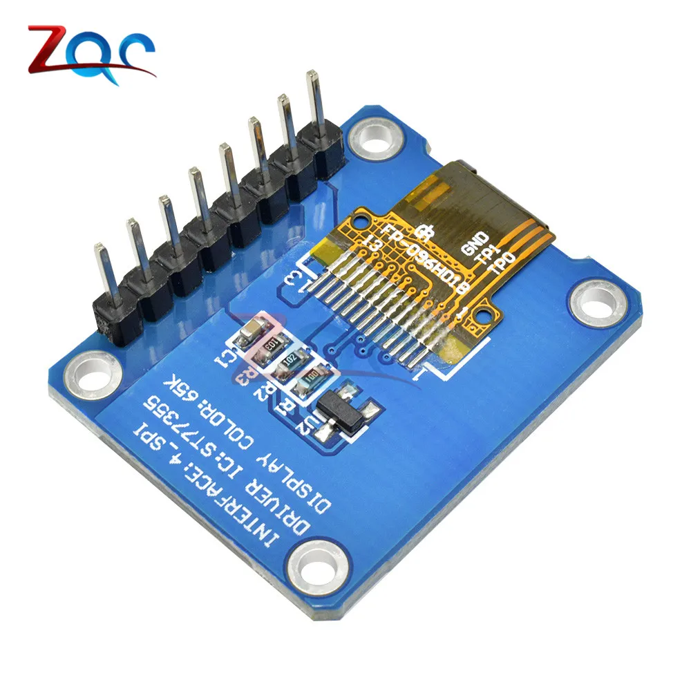 0 96 дюймов 80X160HD 65K полноцветный ЖК дисплей модуль ST7735 Привод IC 80*160 3 V IPS SPI интерфейс