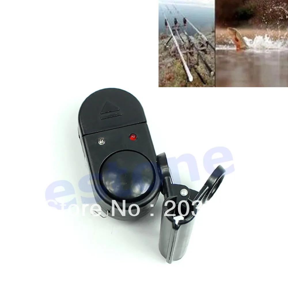 Рыболовная удочка с 2 светодиодными индикаторами и звуковым сигналом|led light rod|bell