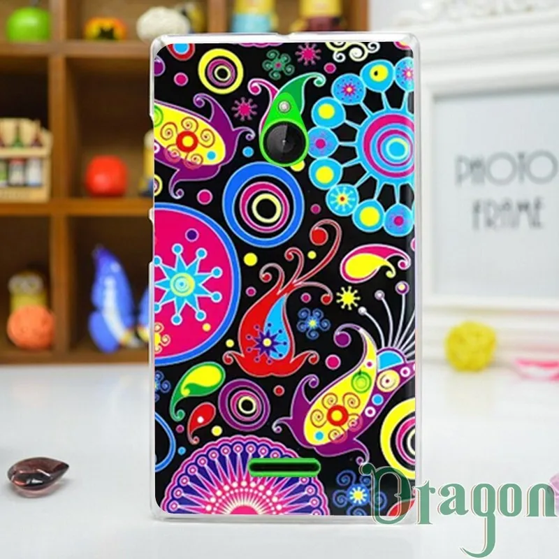 Корпусов мобильных Телефонов Для Nokia X2 Цветок зебра Собака Ацтеков череп