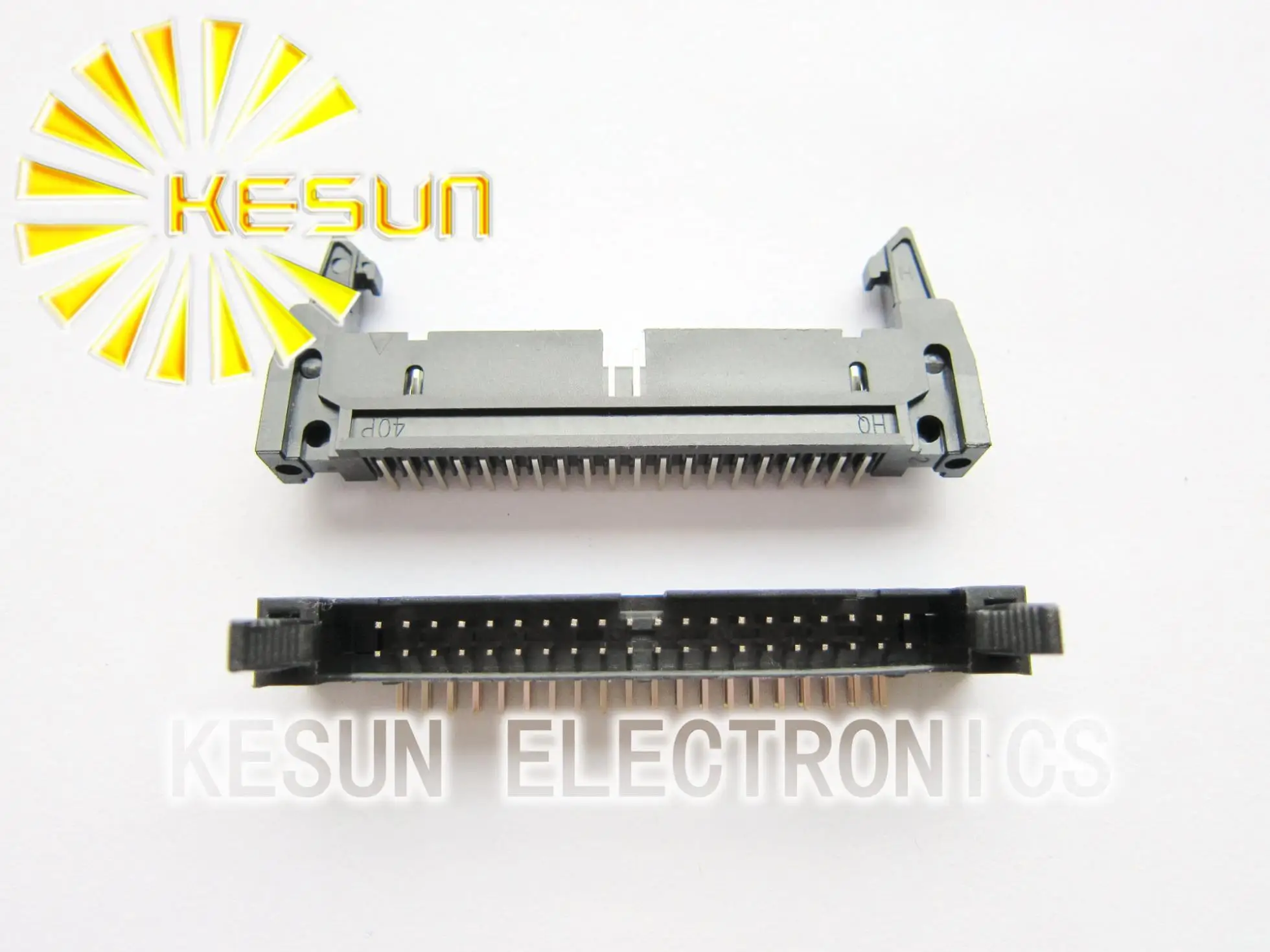 

FREE SHIPPING 50PCS/LOT Right Angle DC2-40P 2.54mm Male Box Header With Ear