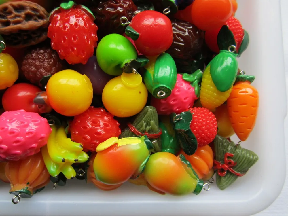 Набор фруктовых и овощных 3d-рисунков для телефона Rena! Смешанный набор из 10