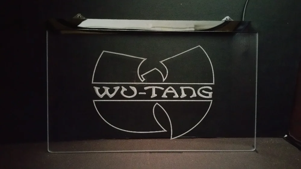 Wu Tang Группа Логотип Пивной бар Паб Ресторан пивной Клуб светодиодный светильник