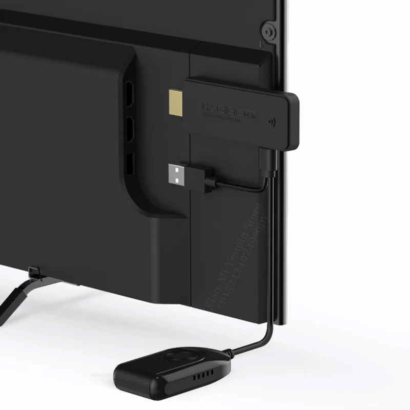 Xiaomi Mijia hagибис HDMI беспроводной с тем же экраном HABH1901 2,4G+ 5G WiFi совместимое умное устройство для умного дома и офиса