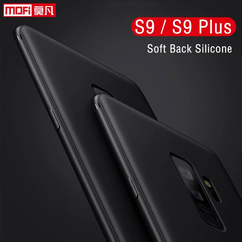 

matte case for samsung S9 S9Plus cover silicone s9+ back Mofi soft ultra thin tpu coque 5.8" samsung galaxy S9 S9 plus case 6.2"