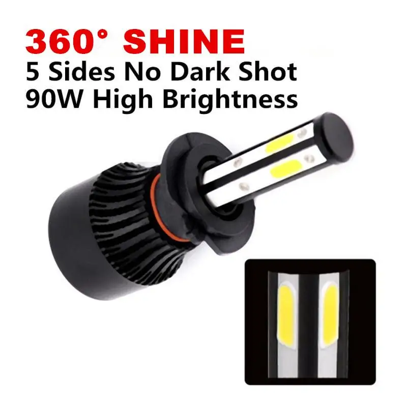 Светодиодные противотуманные фары INLONG 12 В 9005 лм H7 H4 H11 H8 H9 Hb3 9006 Hb4|Передние LED-фары