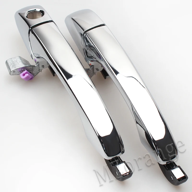 MZORANGE передняя задняя левая правая ручка хромированная Наружная двери для Chrysler 300C