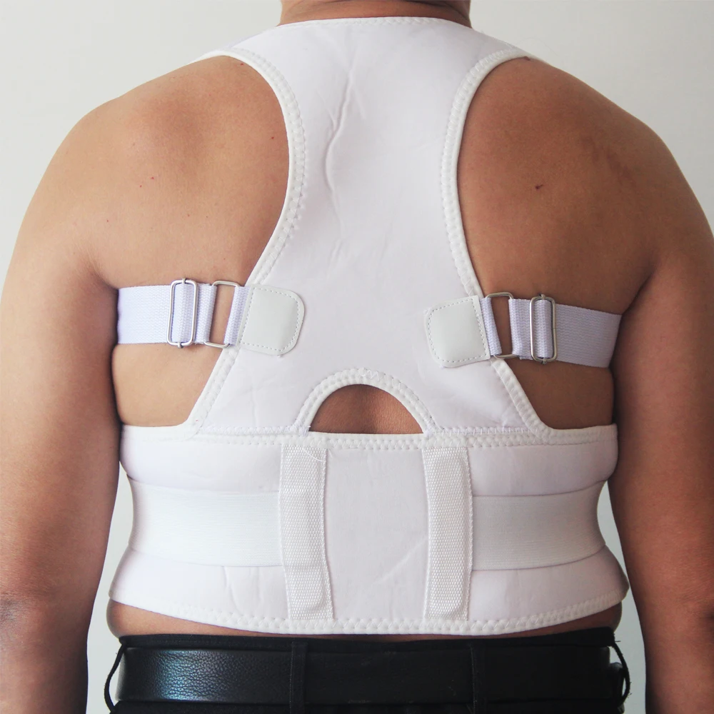 Мужской ремень для коррекции осанки позвоночника поддерживающий пояс спины