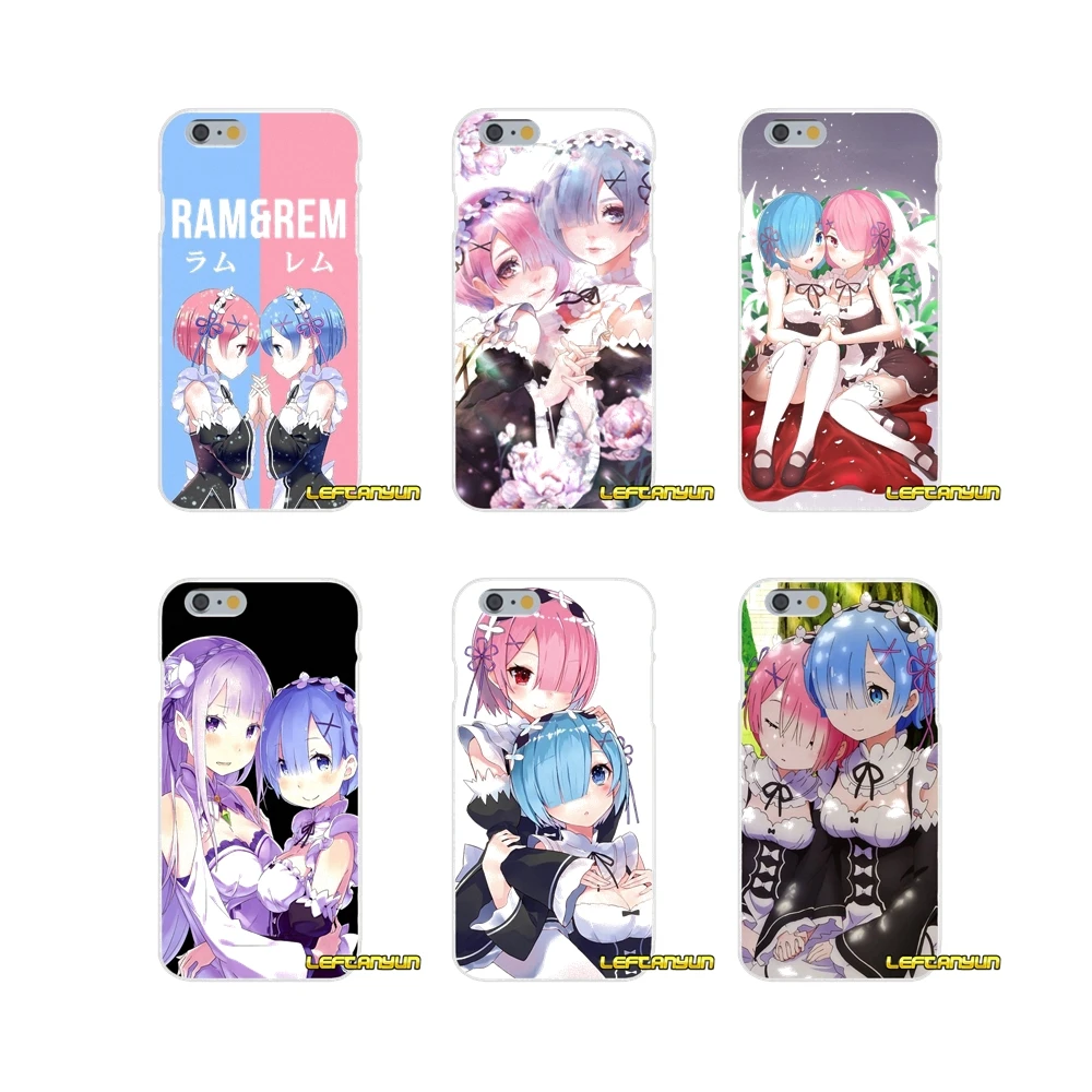 Сексуальная аниме девушка ram rem re zero TPU прозрачный чехол для Samsung Galaxy S3 S4 S5 MINI S6 S7 edge