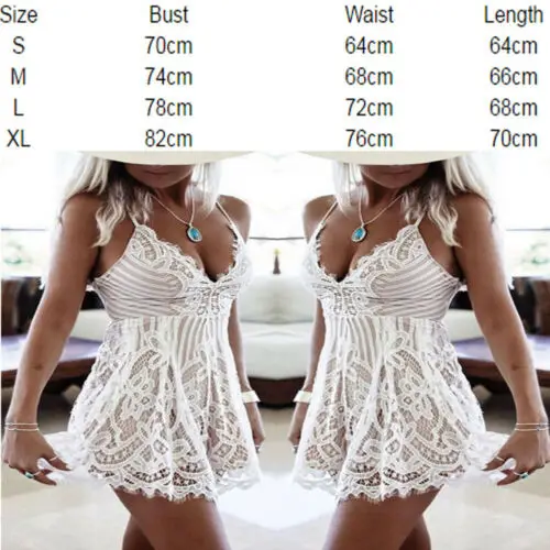 

2019 Summer Women Sleeveless Sexy V-neck Strap Mini Dress Beach Evening Party Ladies Dresses Hollow Out Lace Casual Sundress
