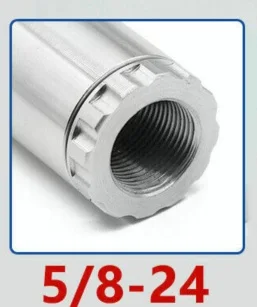 FF-06E-SI 1,7 дюйма x 10 растворитель фильтр/топливная ловушка для NAPA 4003 WIX 24003 с 1/2-28 и 5/8-24 резьбой - Цвет: FF-06E-SI