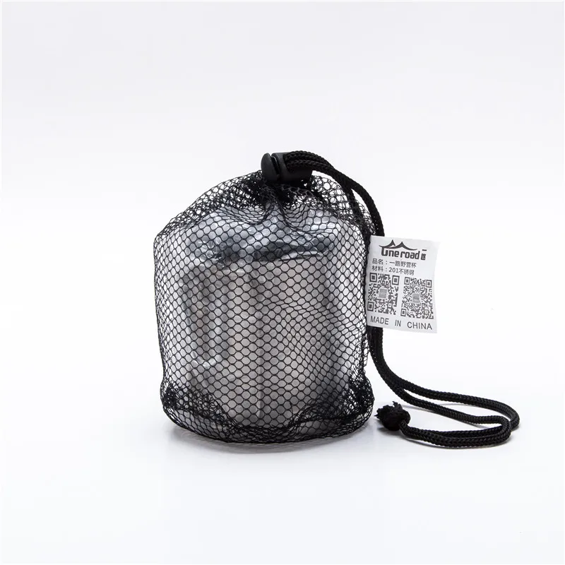 Портативная походная чашка на открытом воздухе Складная ручка вакуумные чашки