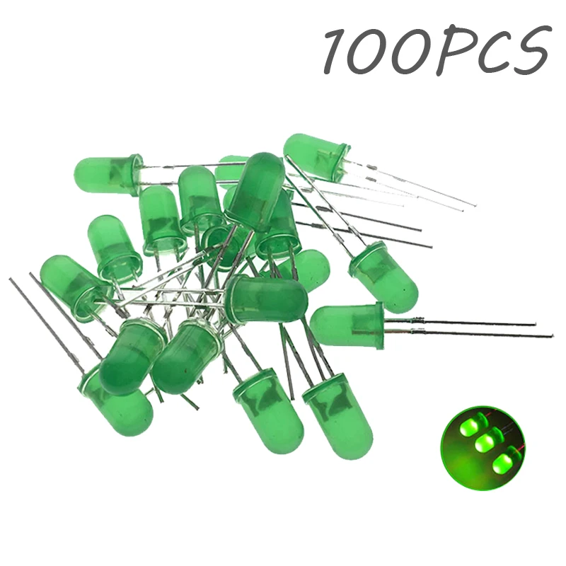 100 шт. светодиодный диоды для подавления переходных скачков напряжения свет