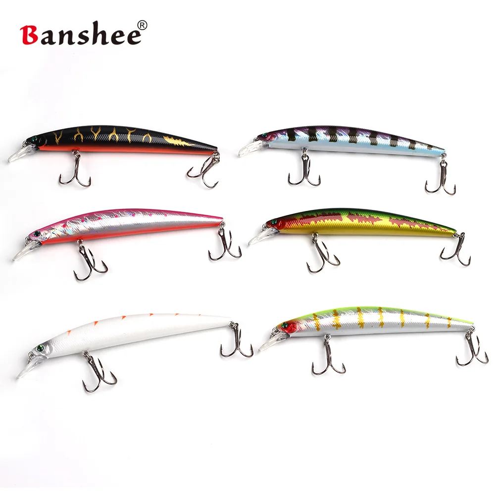 Banshee 6 шт./лот 115 мм 10 г VM01 Максимус неглубокая рыболовная приманка Jerkbait жесткая искусственная приманка|minnow