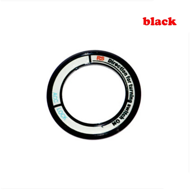

1pcs Aluminum car ignition switch decoration stickers keyhole protection circle for LHD 2014 2015 Corolla