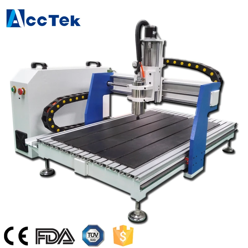 Высокая точность Китай 3 оси 4 5 осевой фрезерный станок ЧПУ 9060 древесины cnc