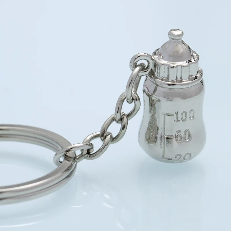 Новый металлический брелок для ключей подвеска бутылки кормления