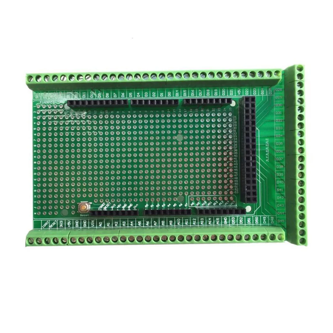 MEGA-2560 PCB прототип винтовой клеммный блок щит Женский Разъем розетки для Arduino электронные блоки робот аксессуары