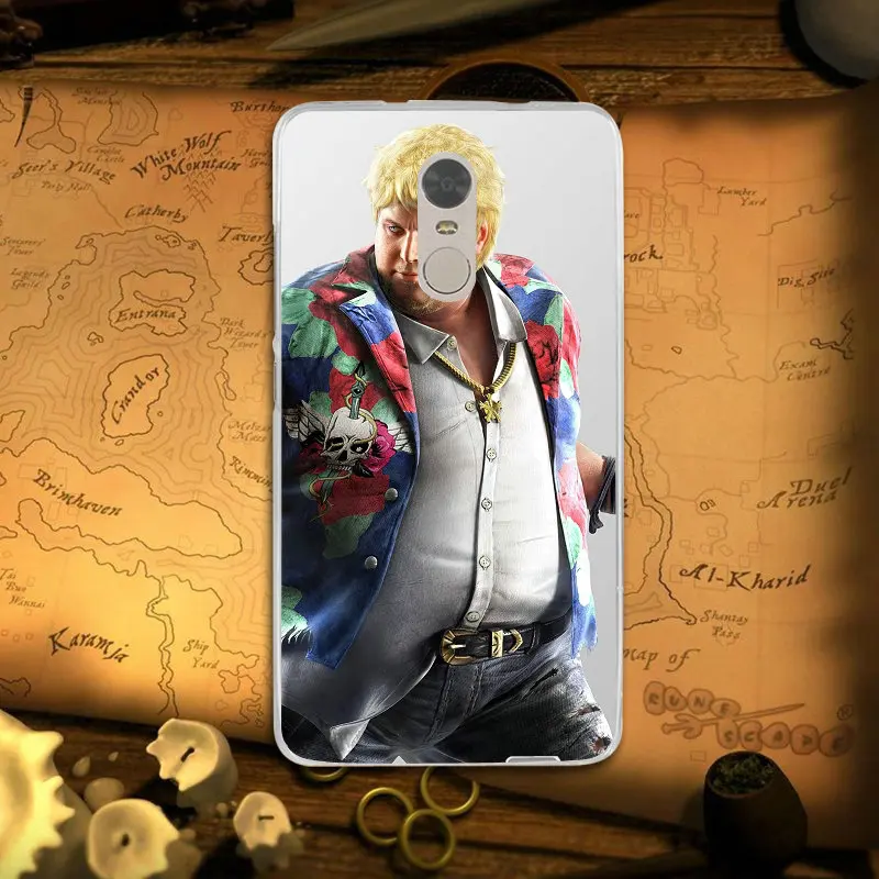 Tekken 7 для Xiaomi mi Red Note 3 S 4 4X 4A 5 5S 5A 6 6X 6A 8 A1 Pro Plus макс защитной крышкой мягкие