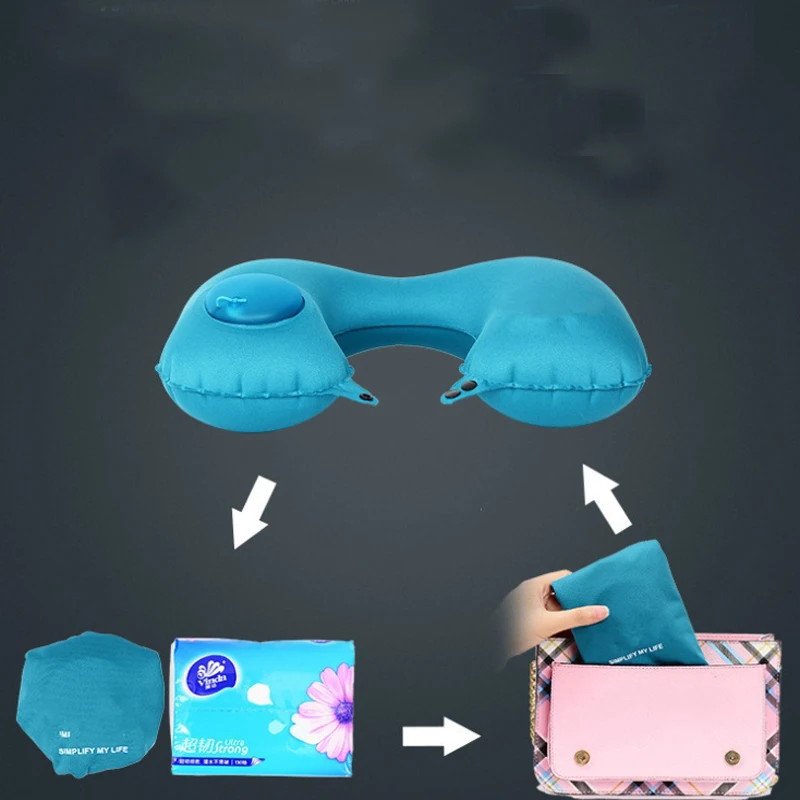 Blessfun Новая автоматическая надувная подушка Массажный инструмент для шеи массажное устройство товары для здоровья легко переносить в путешествие