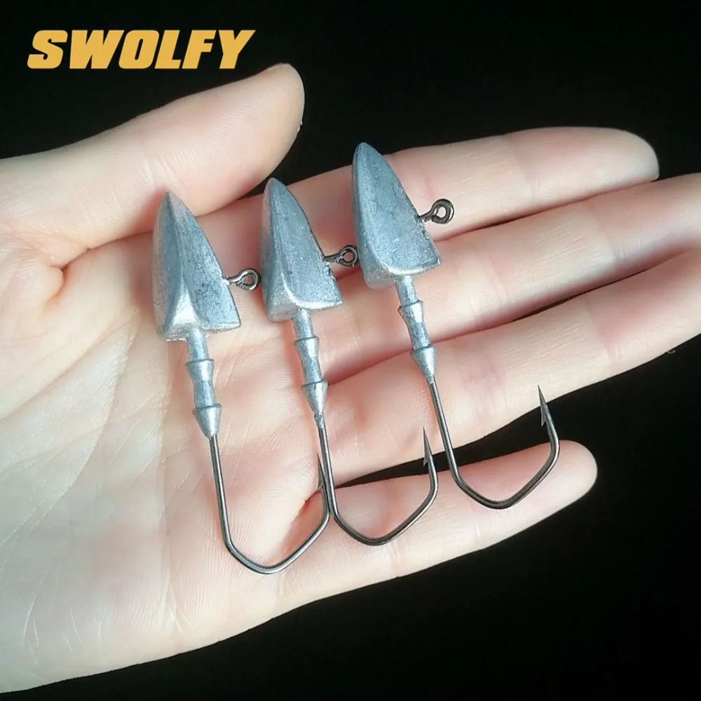 Swolfy 30 шт. 3.5g 5g 7g 10g 14 г 20 Серебряный грифель для рыбалки мягкие блесны на удочку Jig