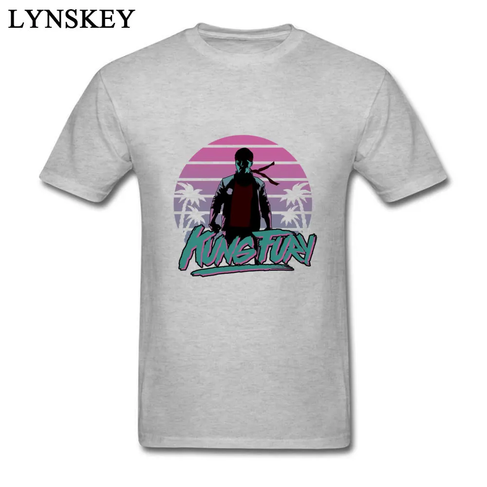 Новинка 2018 футболки для фильма Кунг фури мужские крутые с круглым воротником из