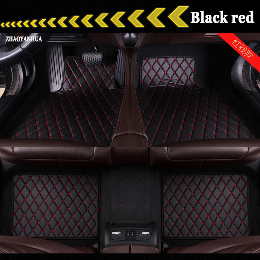 ZHAOYANHUA автомобильные коврики универсальные подходят Mercedes Benz GLA CLA GLK GLC G ML GLE GL GLS A B C