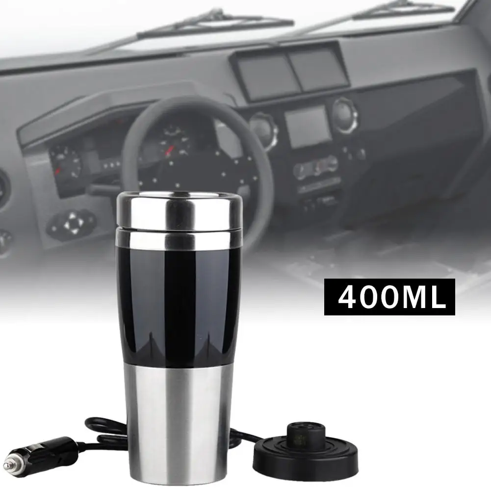 Электрическая Автомобильная Кружка 400 мл электрочайник автомобильный термос с