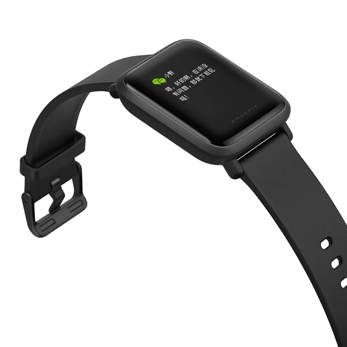 English Version Original Xiaomi Huami AMAZFIT Smartwatch Corning Gorilla Glass Screen Heart Rate Monitor Geomagnetic Sensor GPS |