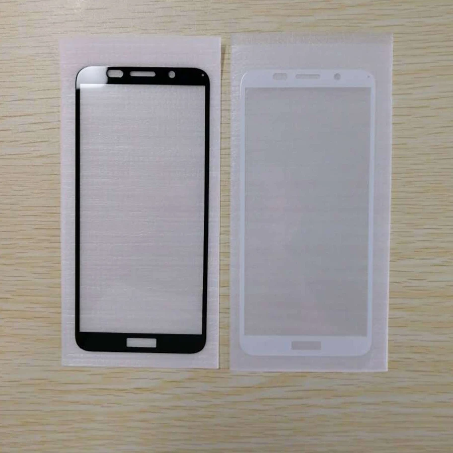 Полностью клеящееся закаленное стекло для Huawei Y5 Prime 2018 защитная пленка экрана DRA