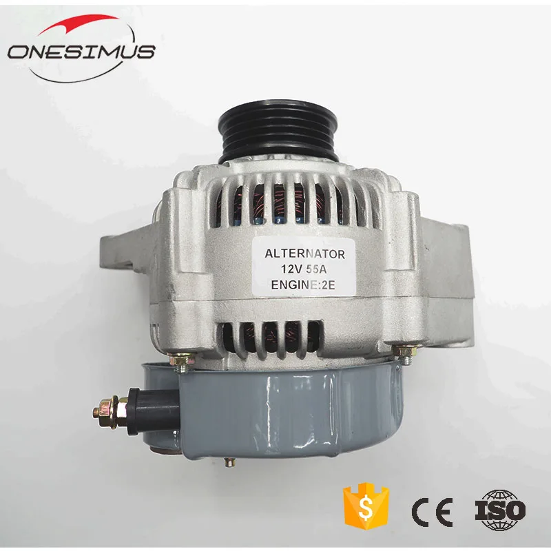 12 V/55A генератора OEM 27060-10030/27060-11070 для 2E 2E-E 2E-LC COROLLA/звездочка