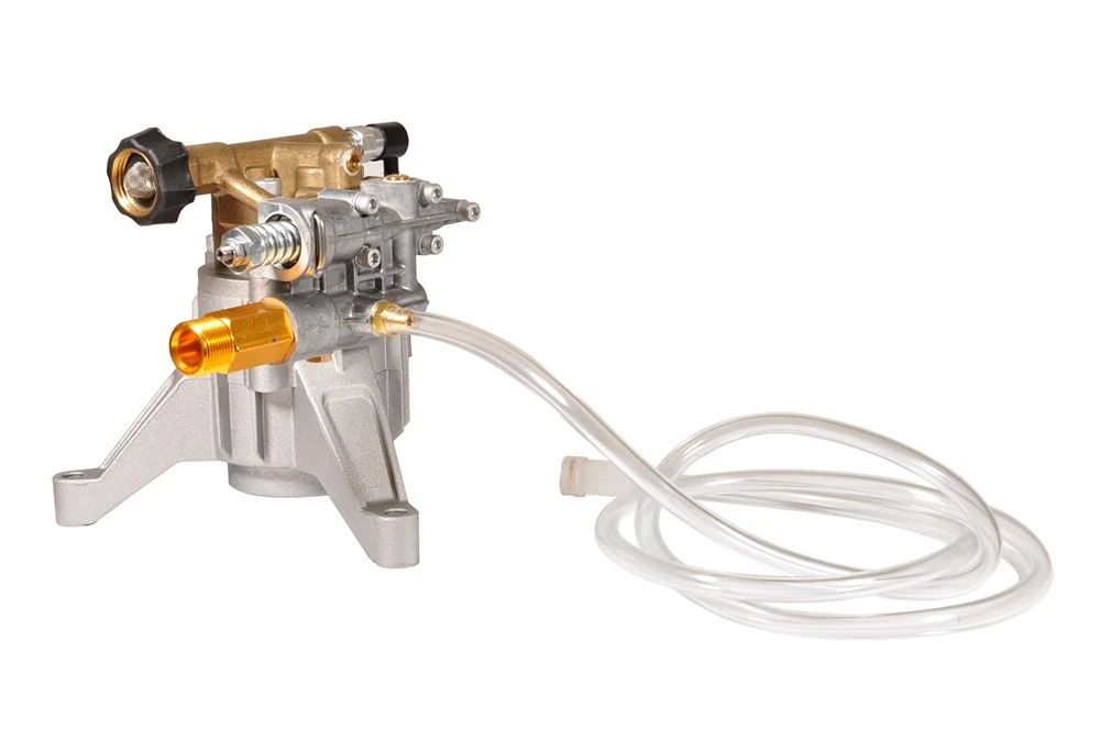 YAMATIC вертикальный осевой Cam насос для мойки с давлением 3100 PSI на 2,5 GPM 7HP 7/" вал с латунной головкой насос для мойки высокого давления