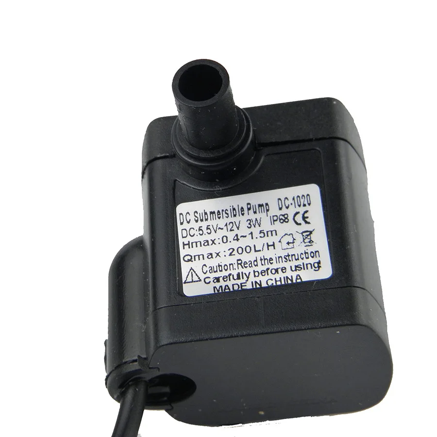 CHANCS 3W 5,5-12 V DC мини погружной водяной насос для солнечной энергии…