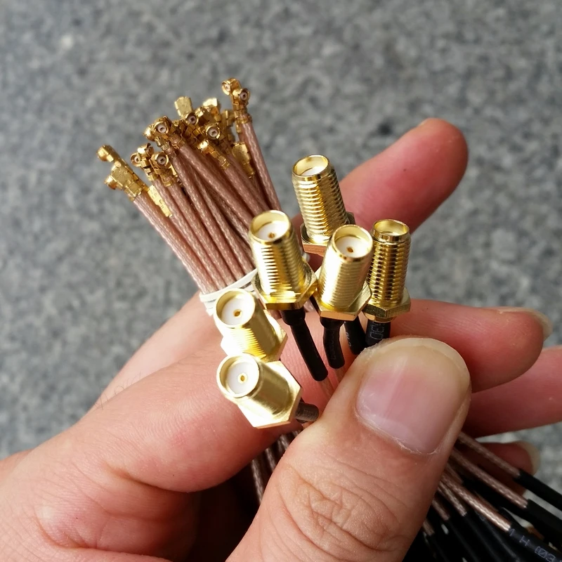 10 см RG178 кабель SMA женский к IPX U.FL коаксиальный Пигтейл адаптер разъем Jack RG 178