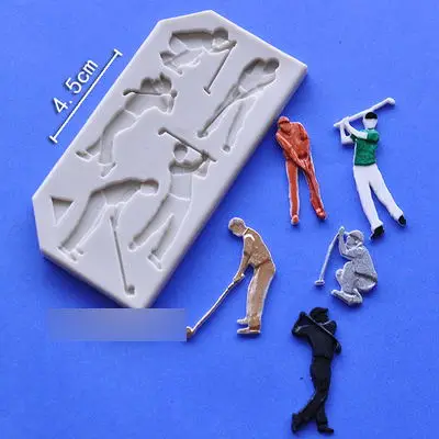 Формы спорт силиконовые формы помадные ручной работы для украшения торта сухой