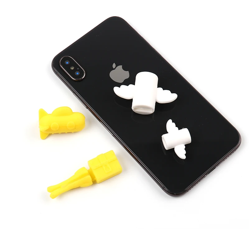 Силиконовый usb-кабель органайзер для iphone шнур космический корабль Крыло ангела