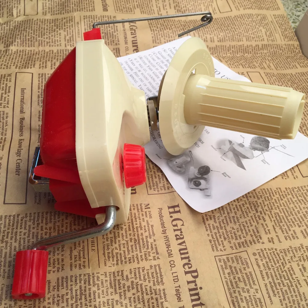 Высококачественный ручной держатель для намотки шерсти швейный инструмент