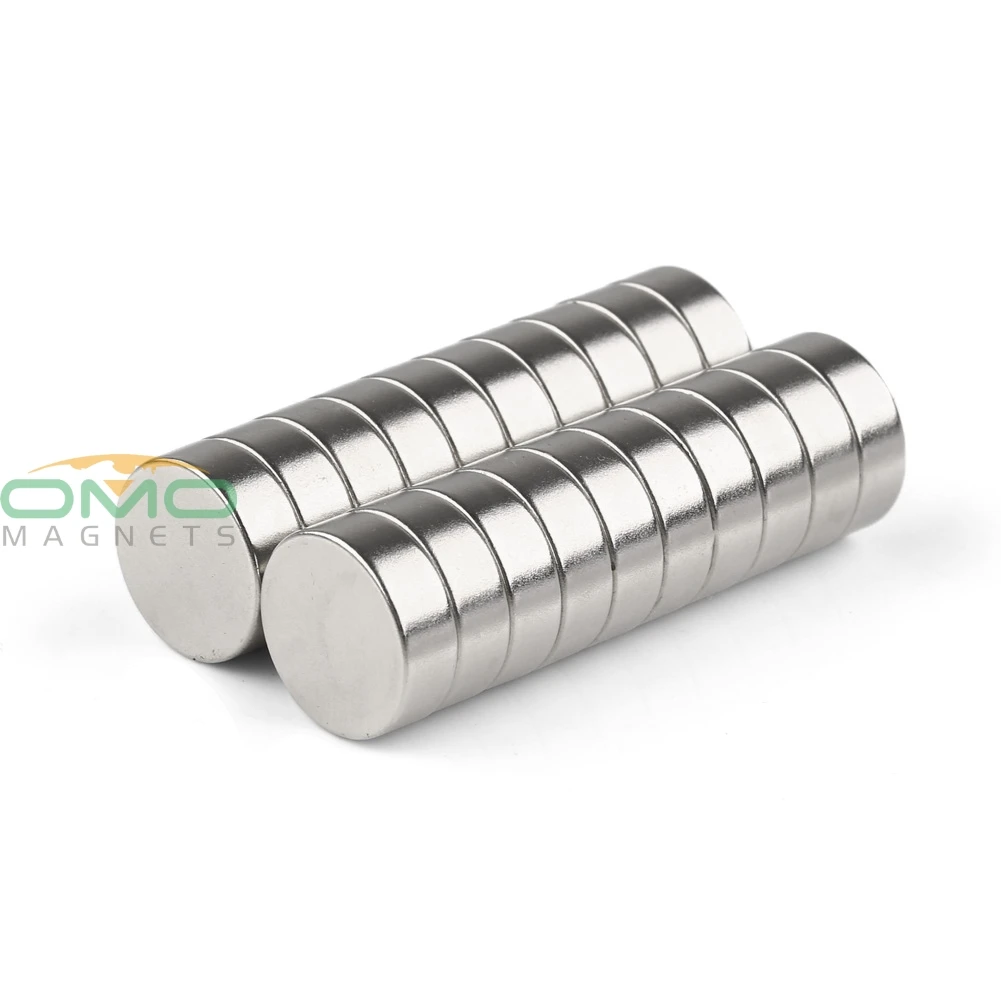 OMO Magnetics 20 шт. N50 Супер Сильные круглые дисковые цилиндрические Магниты