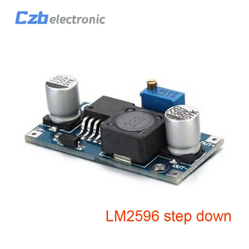 LM2596 понижающим Мощность преобразователя постоянного тока светодиодный