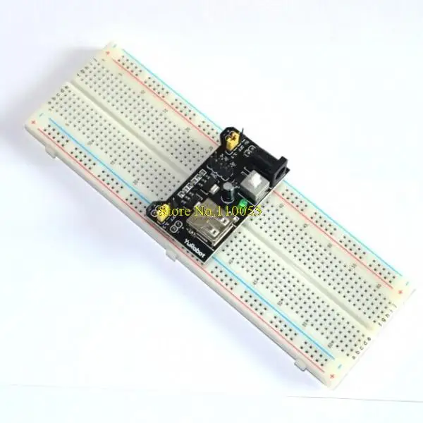 【SIMPLE ROBOT】 MB102 макет Питание модуль 3 V/5V + 830 галстуком бабочкой точка отличное MB 102