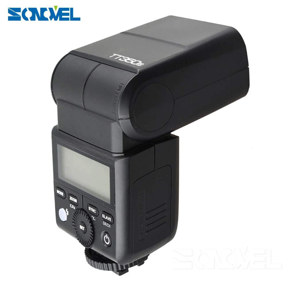 Вспышка для камеры Godox TT350S Speedlite 2 4G Беспроводная вспышка Master &amp Slave 1/8000S HSS TTL +