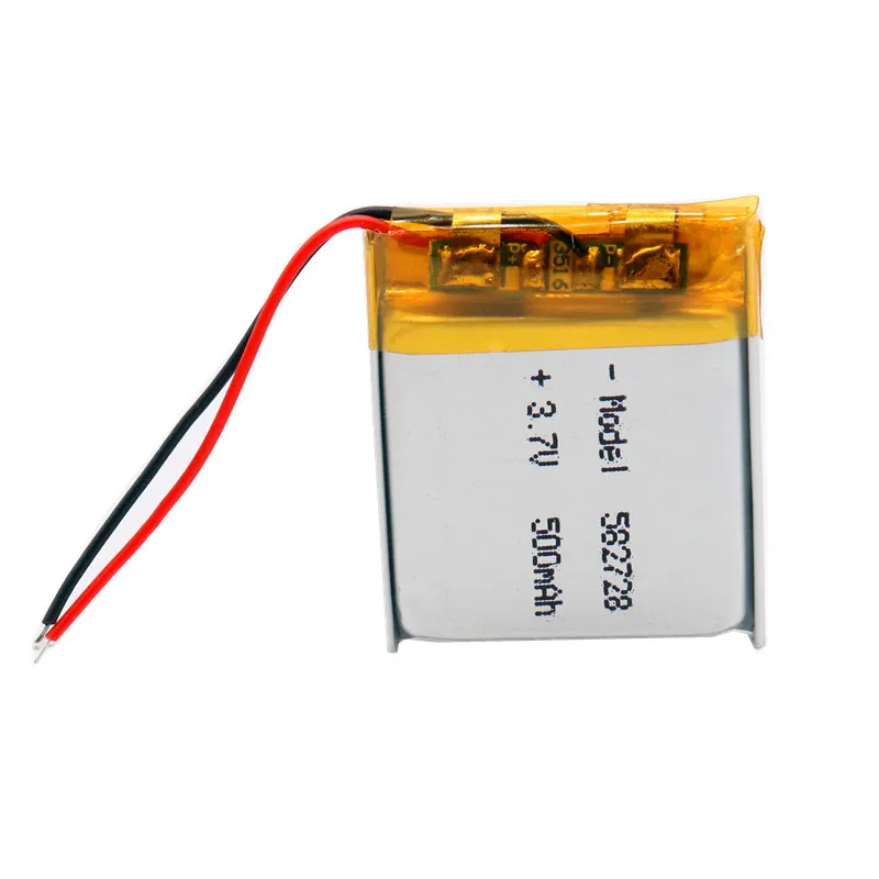 Kedanone 500 мАч 582728 литий полимерный Li Po ion Перезаряжаемые аккумулятор клетки для