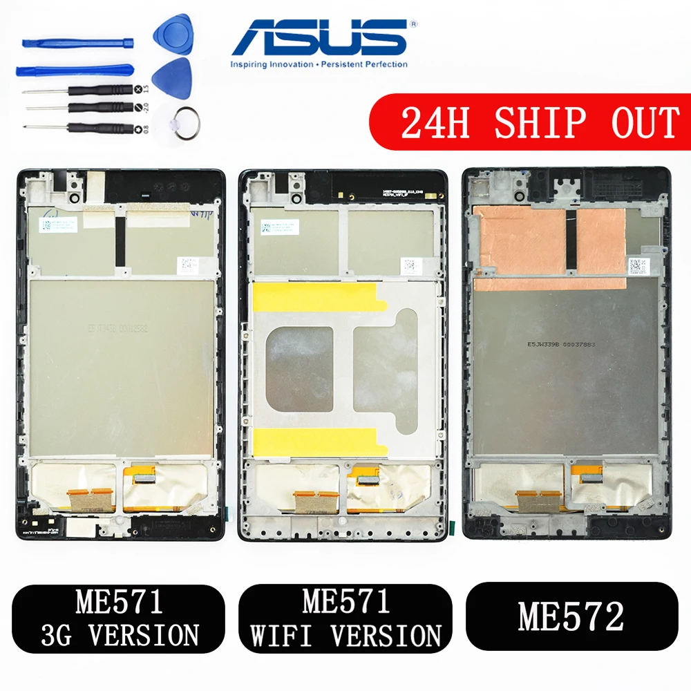 ЖК дисплей и дигитайзер тачскрина в сборе для ASUS Google Nexus 7 2nd 2013 FHD ME571 ME571K ME571KL ME572