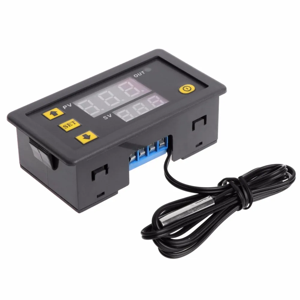 W3230 DC 12V 20A цифровой регулятор температуры 50 120 градусов Цельсия Термостат
