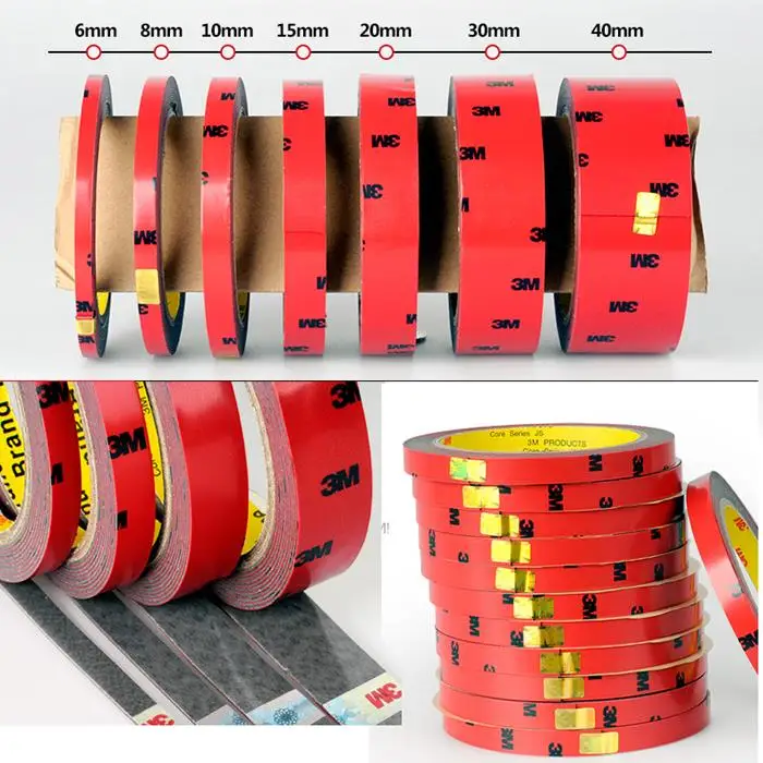 1pcs x 3M double-sided adhesive strength non-trace ultra-thin foam tape for glue stick | Автомобили и мотоциклы
